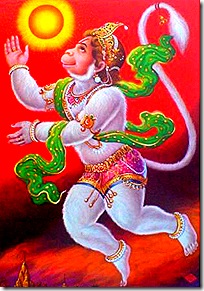 Hanuman tried eating Sun Madhu Fal