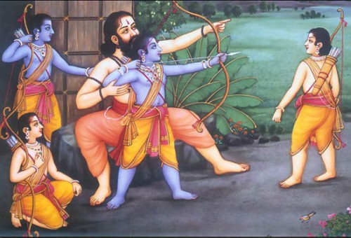 Guru teach Rama