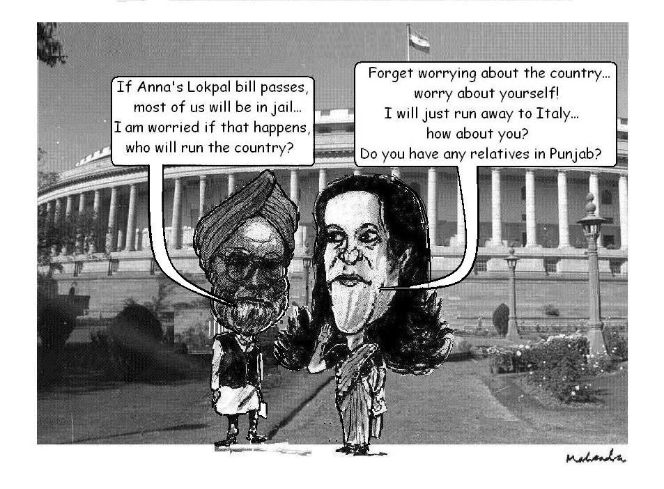 Cartoon of the Week: Jan Lokpal Bill