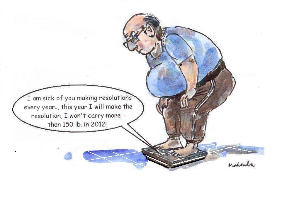 Cartoon of the Week: New Years Resolution 2012 Rev(2)