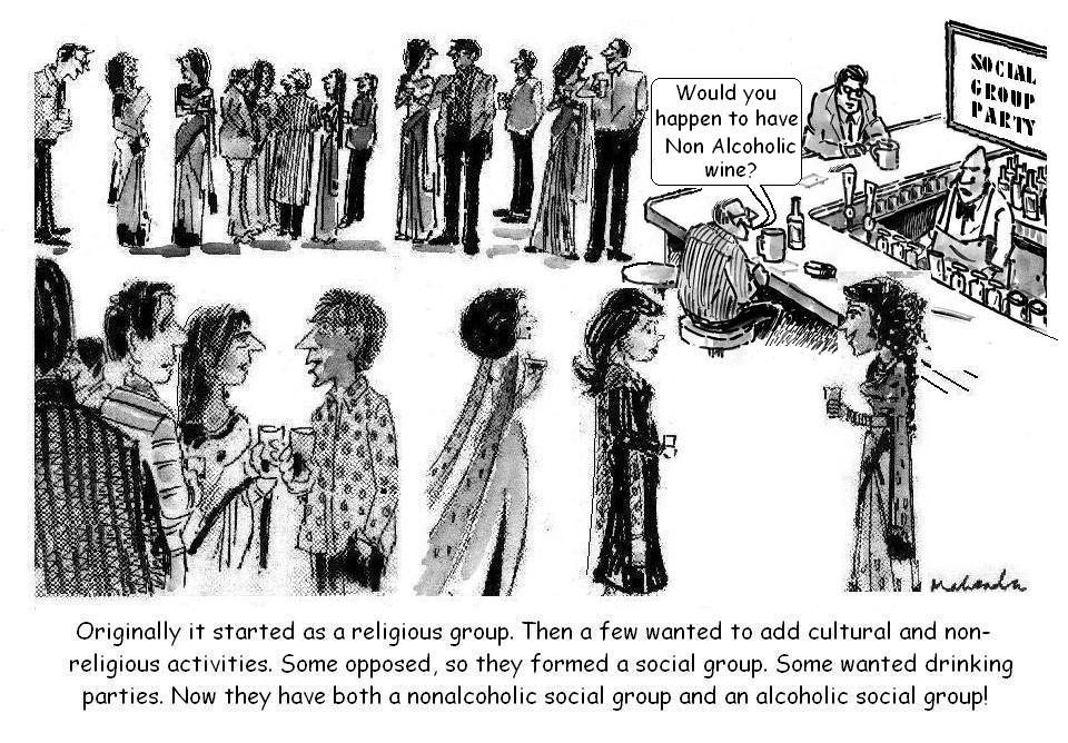 Cartoon of the Week: Social Group Party