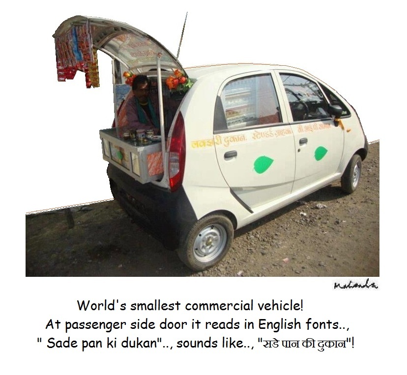 Cartoon of the Week: Worlds Smallest Commercial Vehicle!