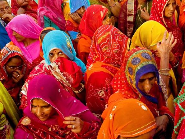 Bridal Procession in Mandawa,Rajasthan