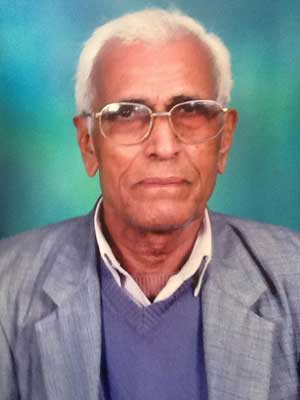 Sad Demise of Rambhai Kashbhai Patel