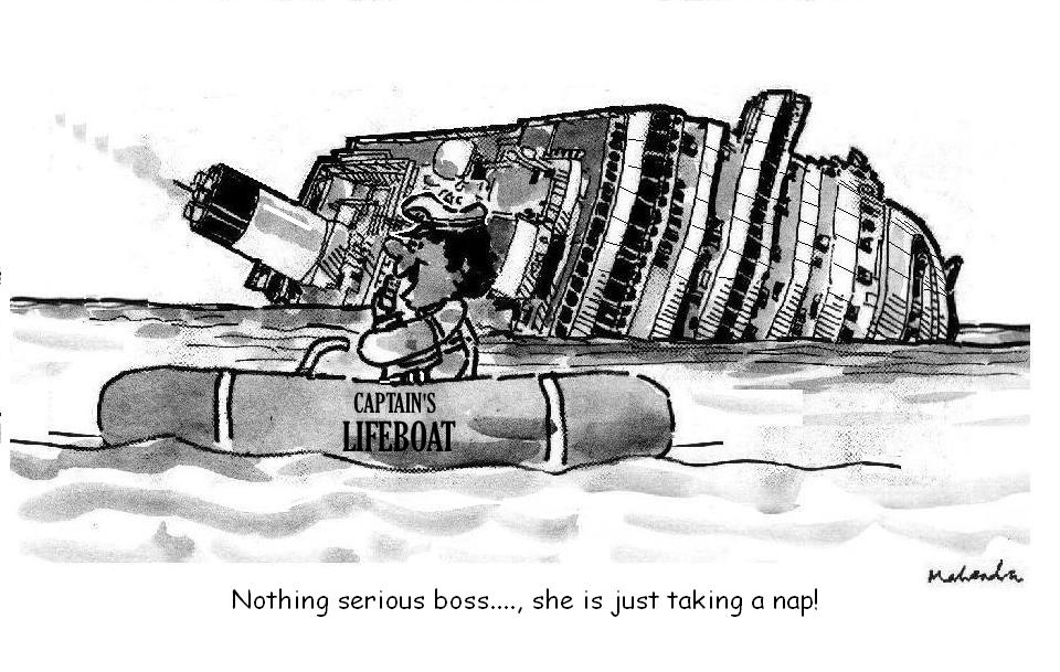 Cartoon of the Week: Sinking Ship