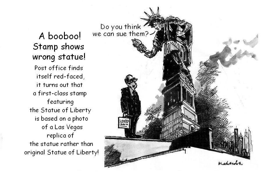 Cartoon of the Week: Statue Of Liberty Stamp