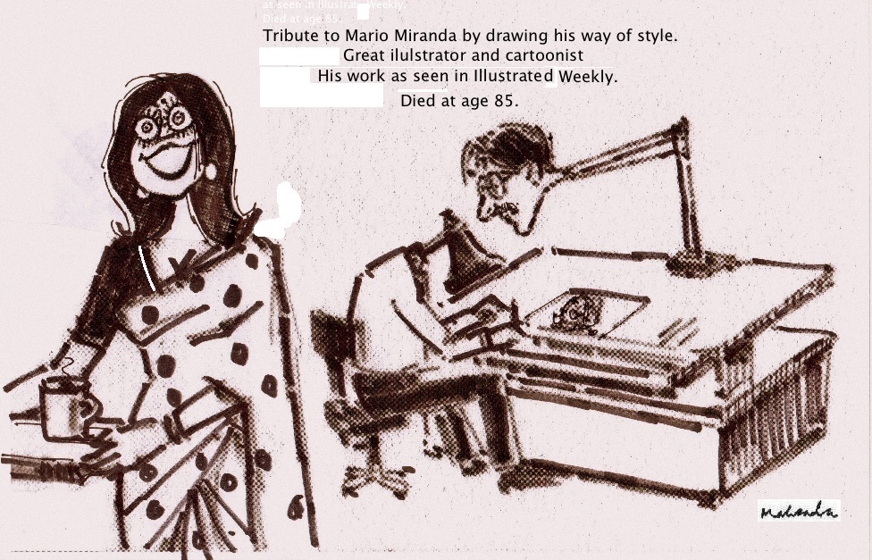 Cartoon of the Week: Tribute To Mario Miranda